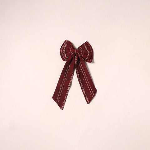 Handmade women’s bow hair clip 54 - handcrafted