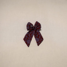 Handmade women’s bow hair clip 61 - handcrafted