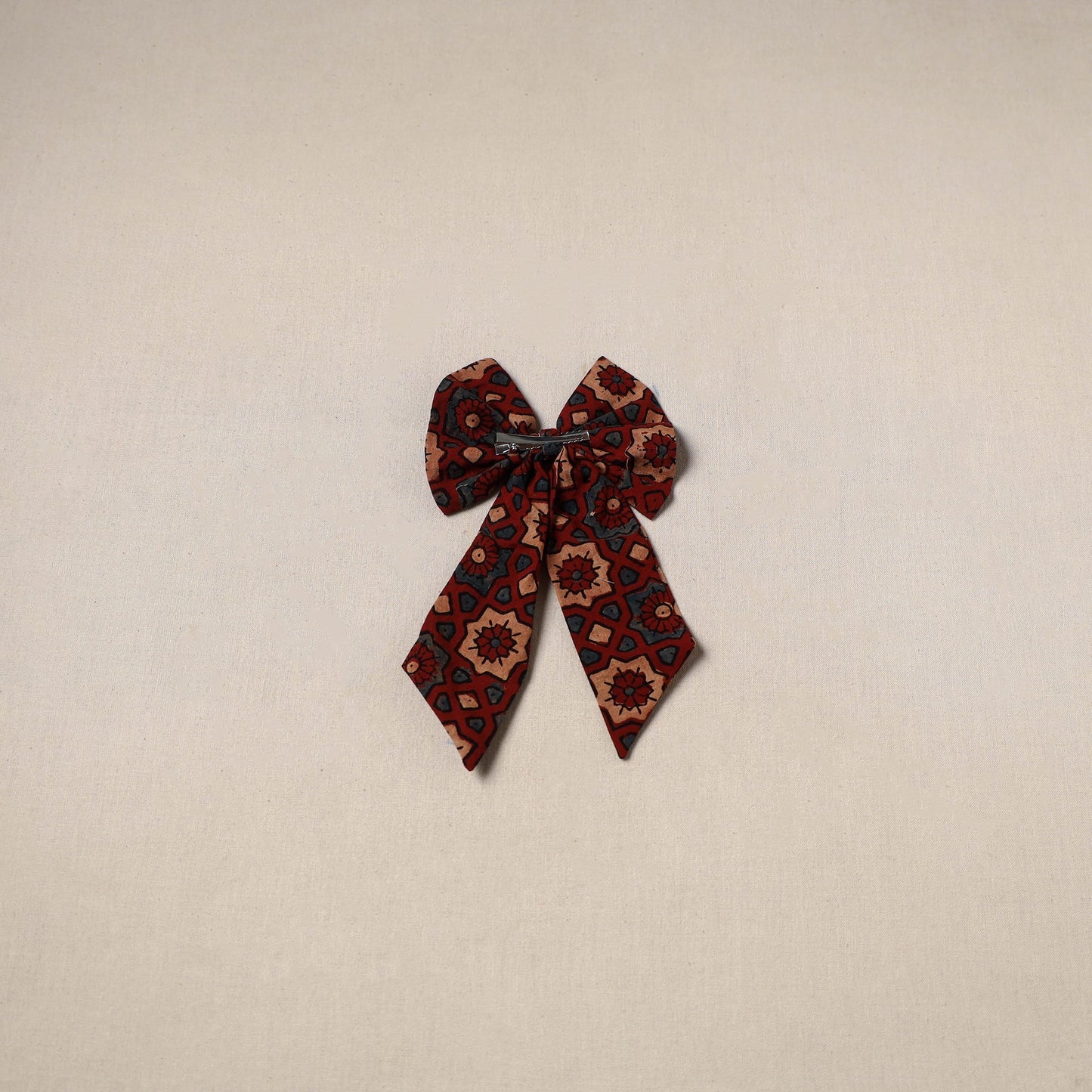 Handmade women’s bow hair clip 64 - handcrafted