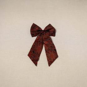 Maroon - handmade women’s bow hair clip 82 - handcrafted