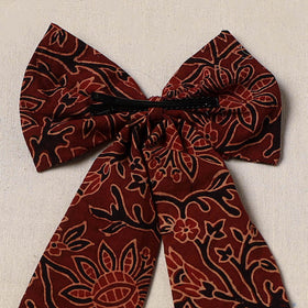 Maroon - handmade women’s bow hair clip 82 - handcrafted