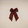 Maroon - handmade women’s bow hair clip 82 - handcrafted