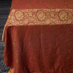  Himroo Handloom Jacquard Mercerized Cotton Double Bed Cover 