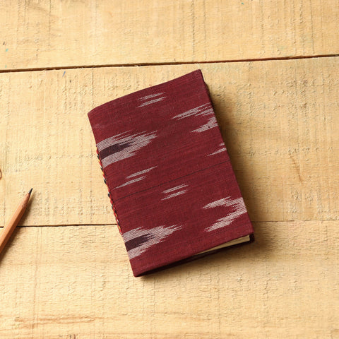  Ikat Fabric Cover Handmade Paper Notebook 