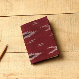  Ikat Fabric Cover Handmade Paper Notebook 