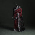 Ikat handloom cotton sambalpuri saree 05 - handcrafted
