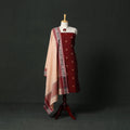 Jacquard cotton 2pc unstitched dress material