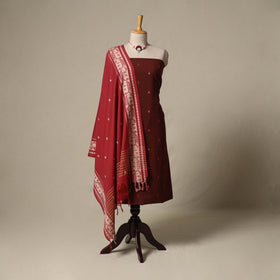 Jacquard cotton 2pc unstitched dress material