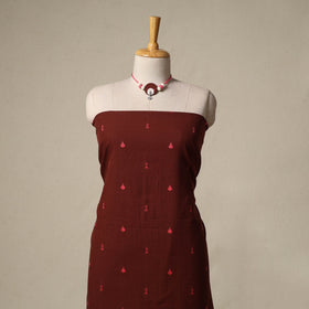 Jacquard cotton 2pc unstitched dress material
