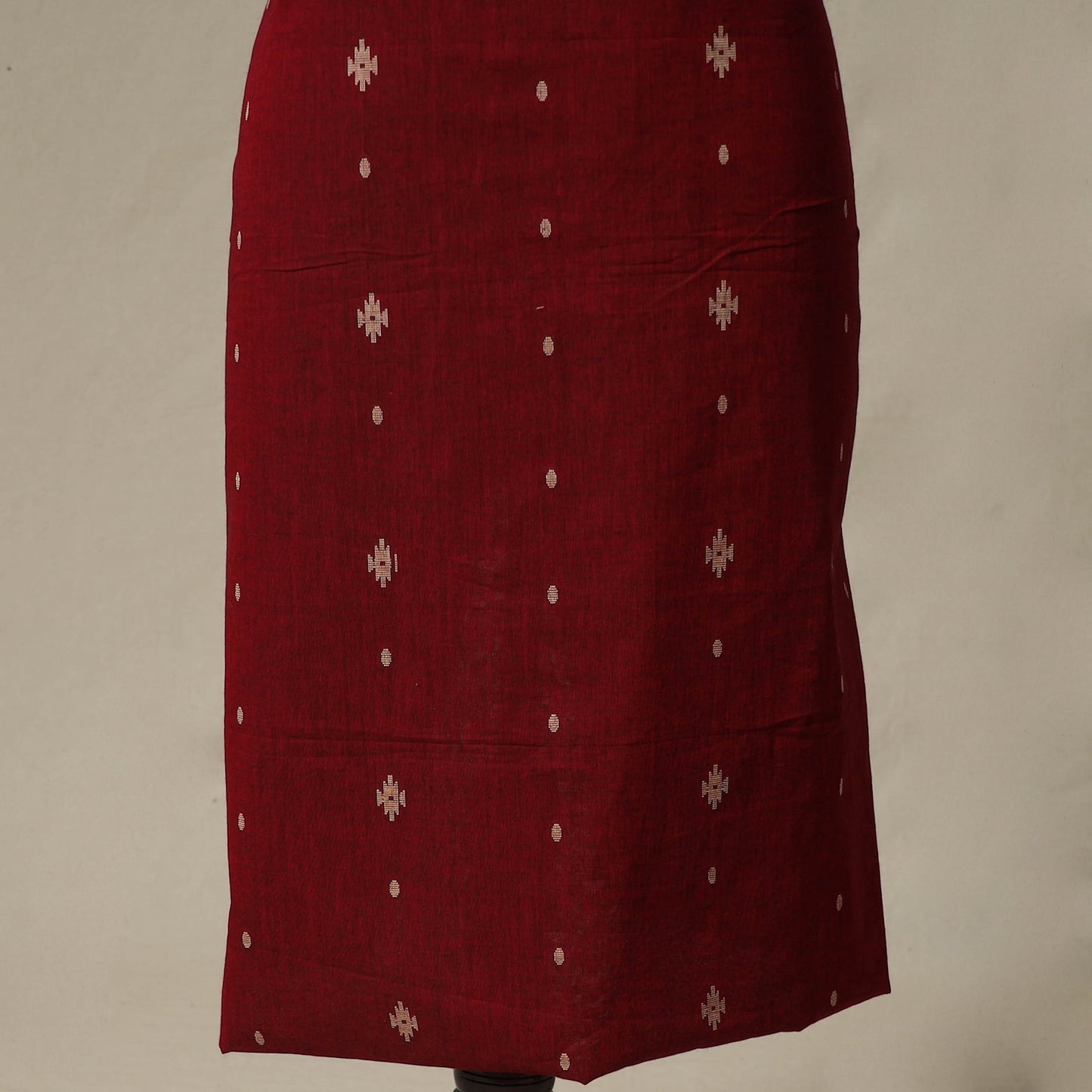 Jacquard cotton 2pc unstitched dress material