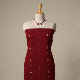 Jacquard cotton 2pc unstitched dress material