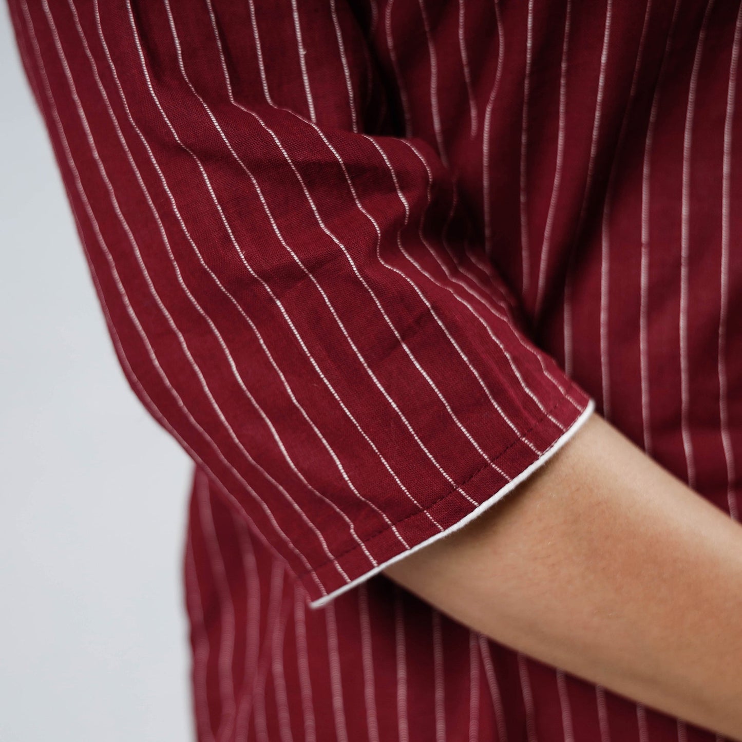  Jacquard Cotton Straight Kurta for Women