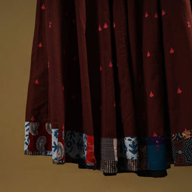 Jacquard patchwork 24 kali cotton long skirt 21