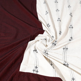 Buy Jacquard Patchwork Cotton Double Bed Cover with Pillow Covers Online at iTokri.com