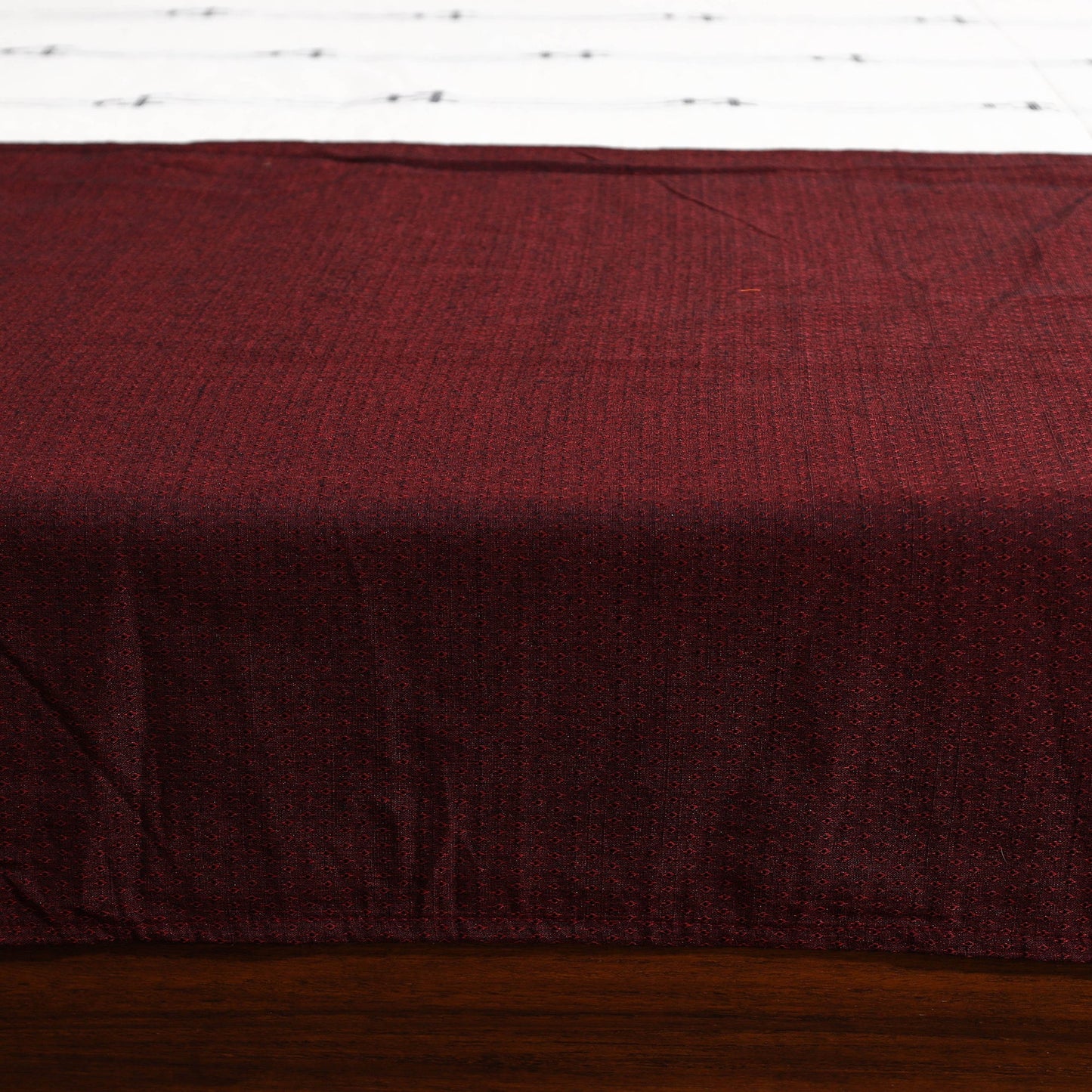 Buy Jacquard Patchwork Cotton Double Bed Cover with Pillow Covers Online at iTokri.com