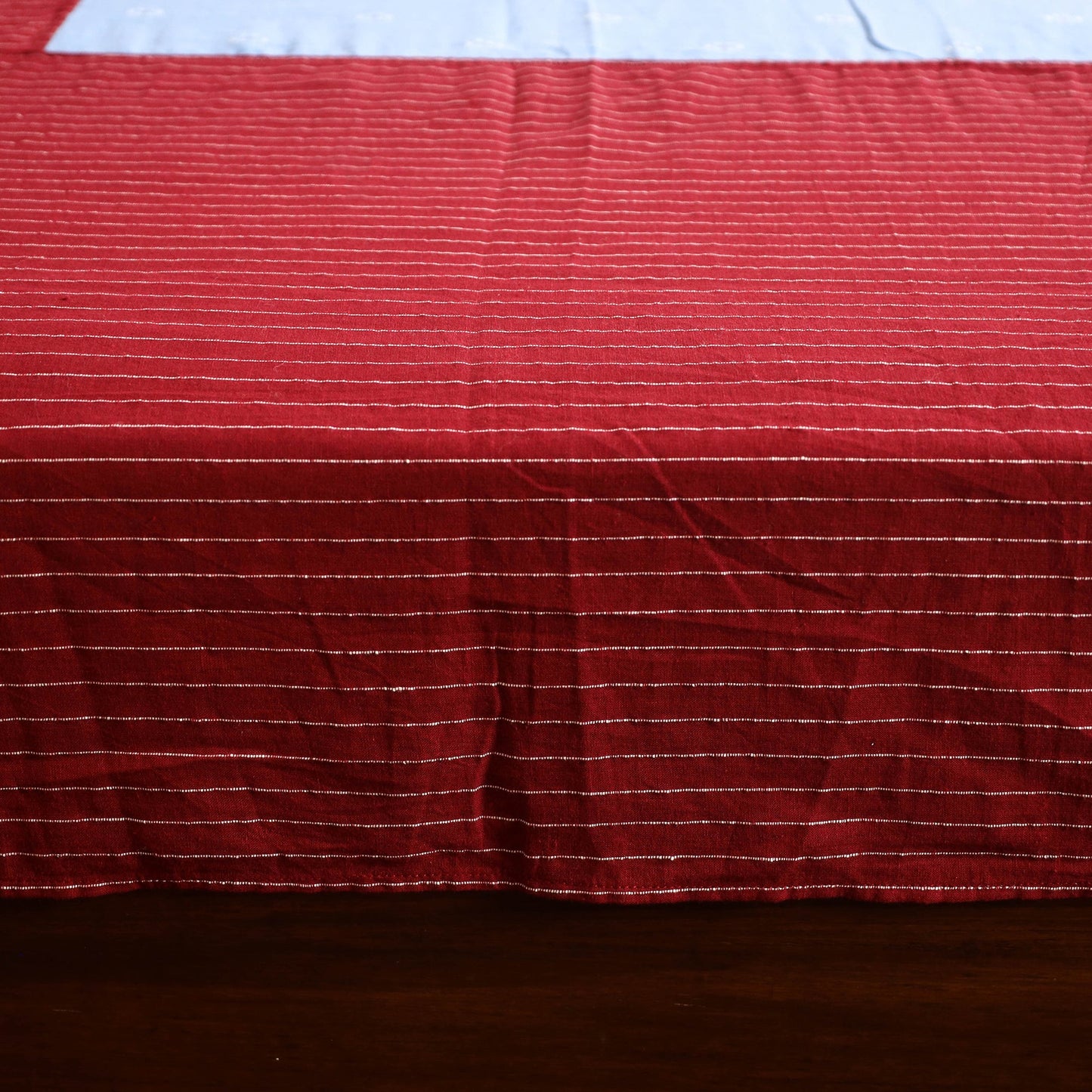 Buy Jacquard Patchwork Cotton Double Bed Cover with Pillow Covers (108 x 83 in) 07 Online at iTokri.com