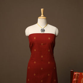 Jacquard weave cotton 2pc unstitched dress material
