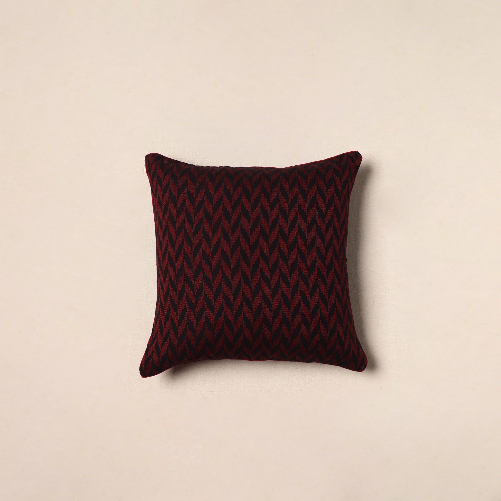 Pink - Jacquard Weave Cotton Cushion Cover 20