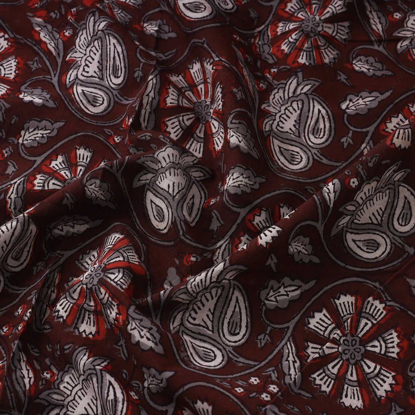  Jahota Block Printed Cotton Fabric 01 