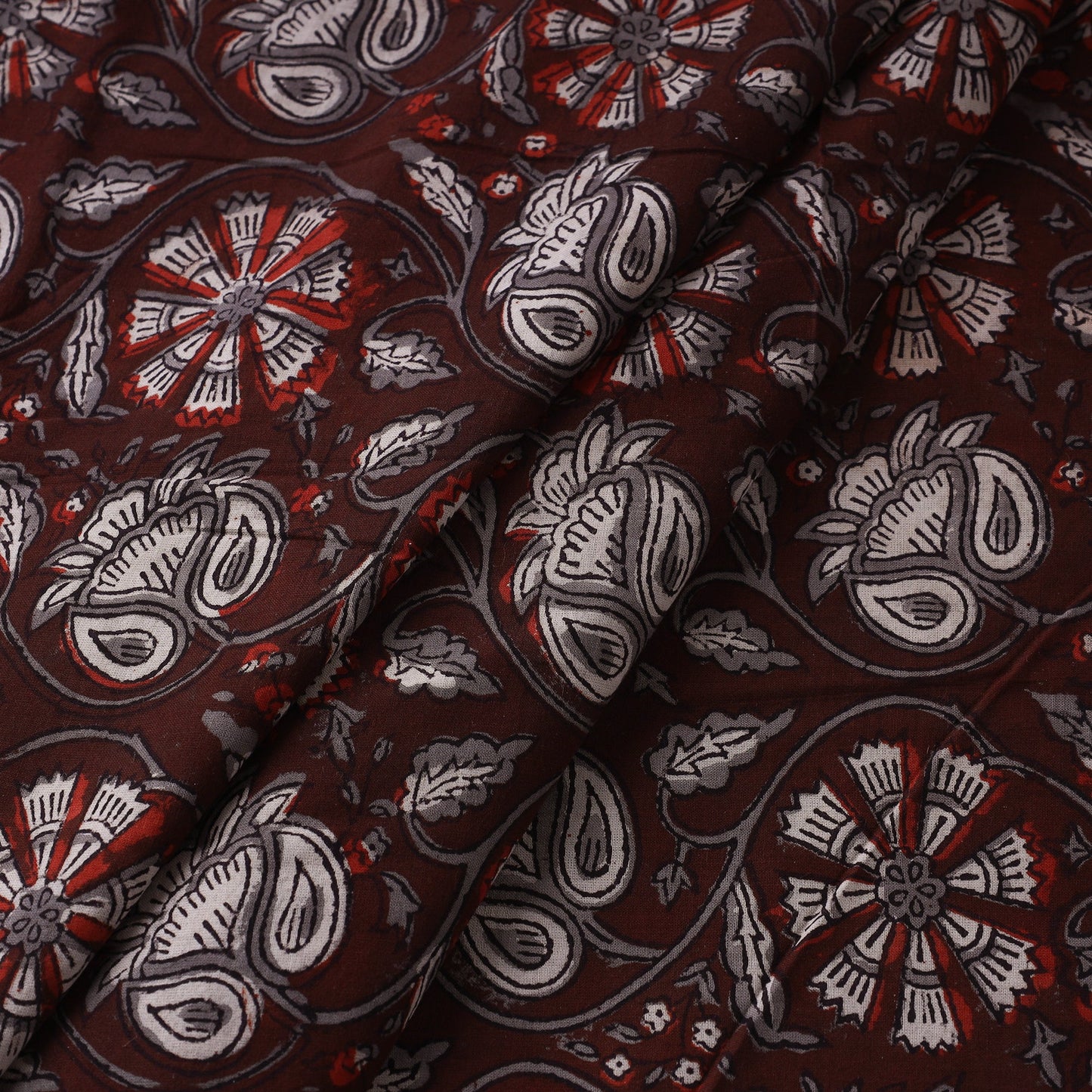  Jahota Block Printed Cotton Fabric 01 