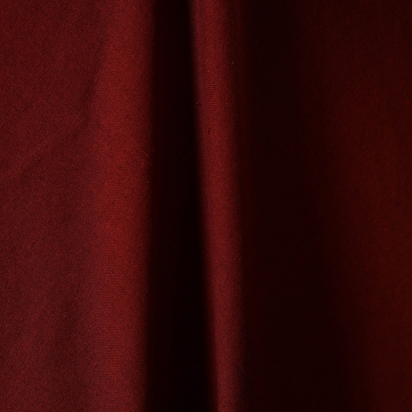 Maroon - jhiri pure handloom cotton fabric 19 - handcrafted