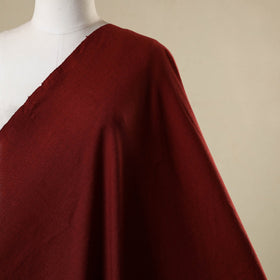 Maroon - jhiri pure handloom cotton fabric 19 - handcrafted
