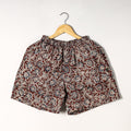 Buy Kalamkari Block Printed Cotton Unisex Boxer/Shorts Online at iTokri.com