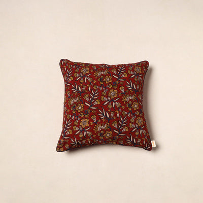 Kalamkari cotton cushion cover 34 - handcrafted