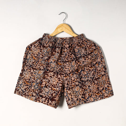  Kalamkari Block Printed Cotton Unisex Boxer/Shorts 