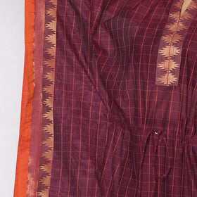  Kanchipuram Checks Cotton Kaftan with Tie-Up Waist 