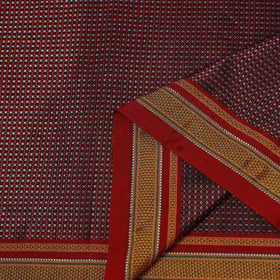 Karnataka weave cotton khun fabric 34 - handcrafted