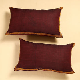  Khun Weave Cotton Pillow Covers (Set of 2) 