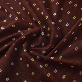 Kota doria cotton tie-dye bandhani fabric 16 - handcrafted