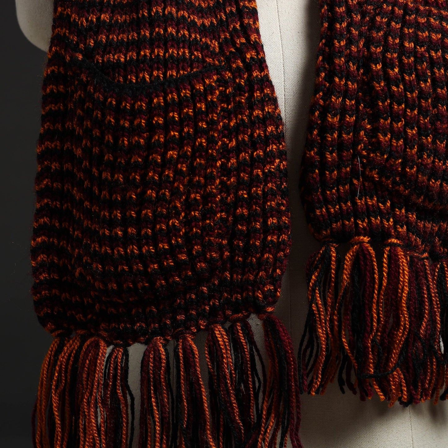  Kumaun Hand Knitted Woolen Muffler for Men & Women Online in India