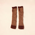 Brown Kumaun Hand Knitted Woollen Hand Warmer