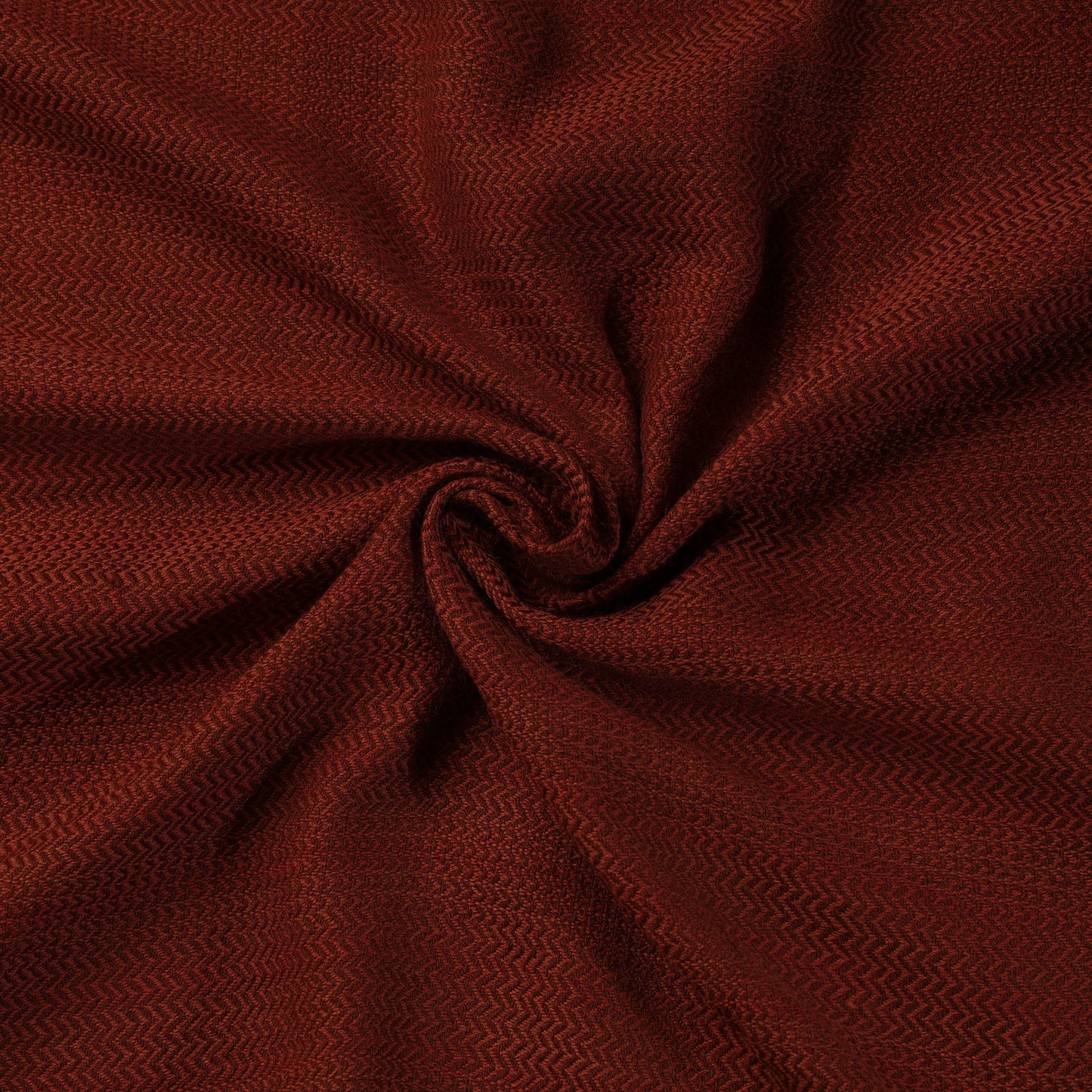 Buy Maroon Kumaun Handwoven Merino Woollen Fabric Online