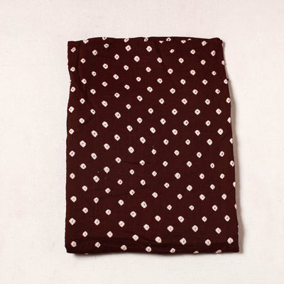  Kutch Bandhani Tie-Dye Satin Cotton Precut Fabric 
