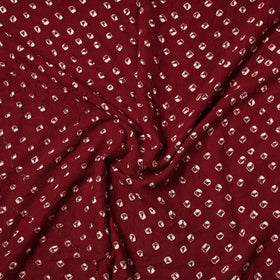  Kutch Bandhani Tie-Dye Satin Cotton Precut Fabric 