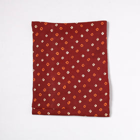  Kutch Bandhani Tie-Dye Satin Cotton Precut Fabric 59 
