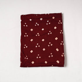  Kutch Bandhani Tie-Dye Satin Cotton Precut Fabric 