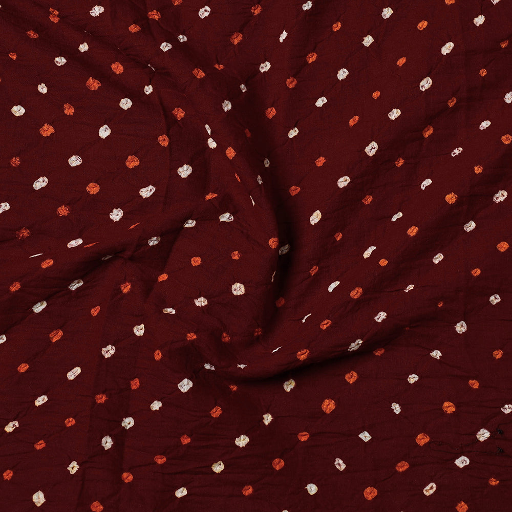  Kutch Bandhani Tie-Dye Soft Cotton Precut Fabric 