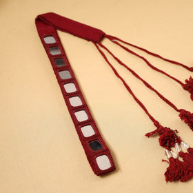 Kutch embroidery mirror work dori waist belt / kamarbandh