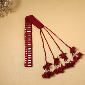 Kutch embroidery mirror work dori waist belt / kamarbandh