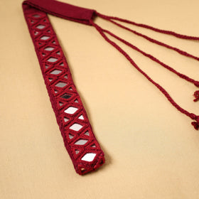 Kutch embroidery mirror work dori waist belt / kamarbandh