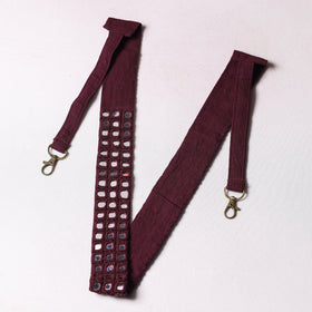  Mirror Work Kutchi Embroidery Fabric Camera Belt 