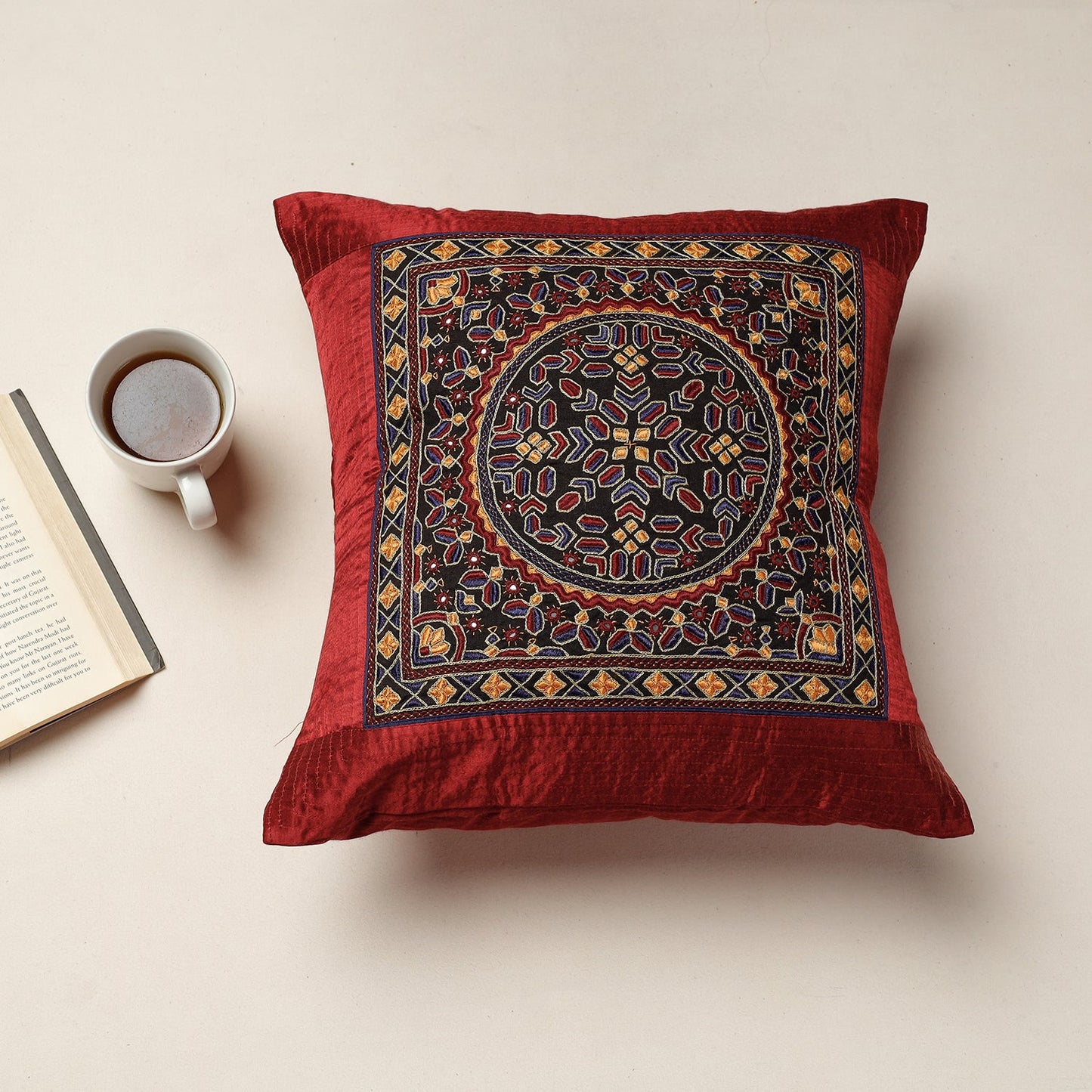 Kutch Embroidery Cushion Cover 