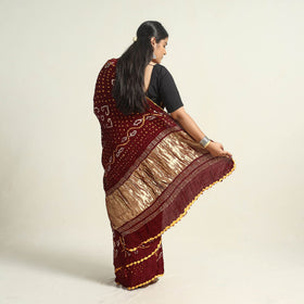  Kutch Tie-Dye Bandhani Saree 