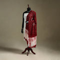 Kutch tie-dye mul cotton shibori bandhani dupatta 40