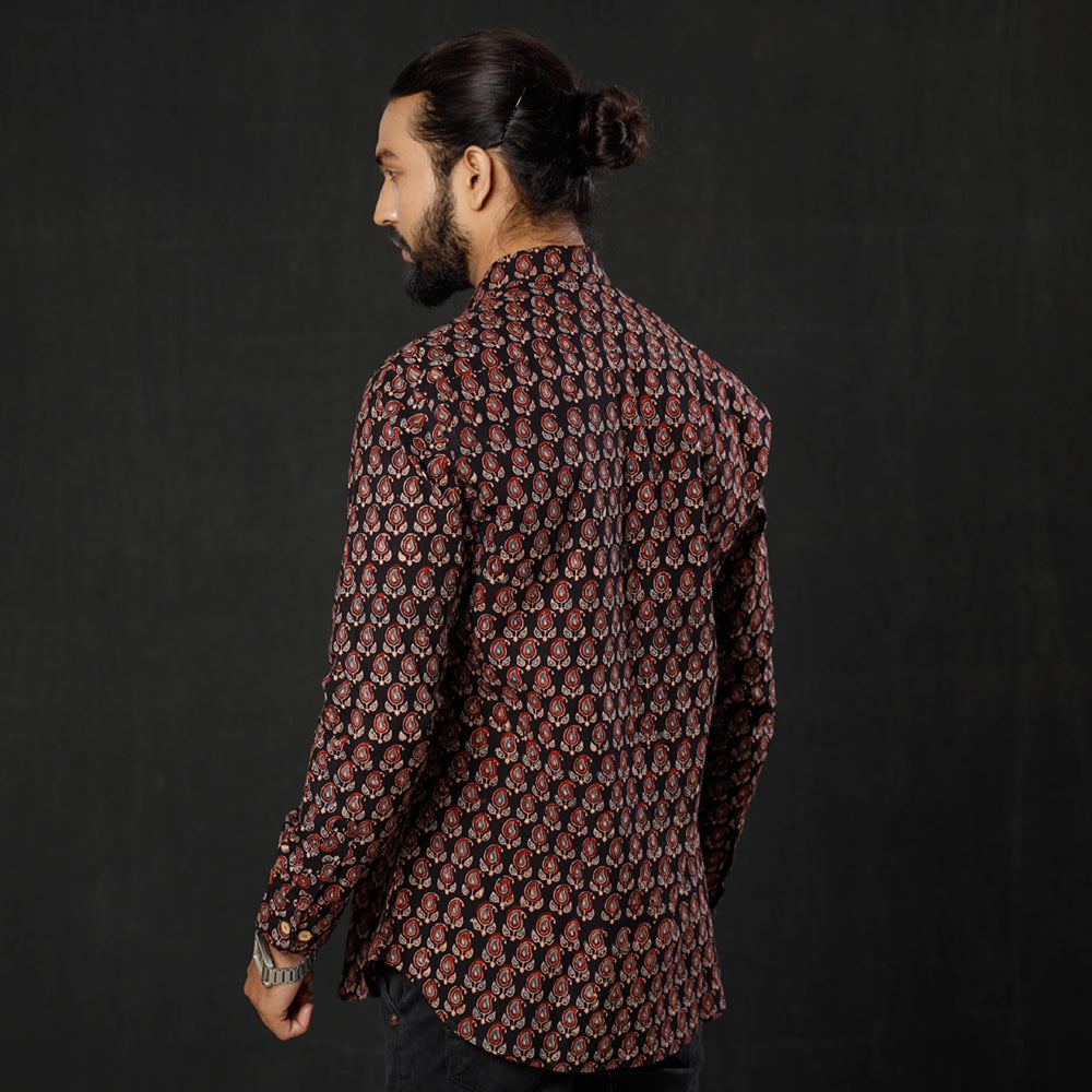 Block Printed men shirt
