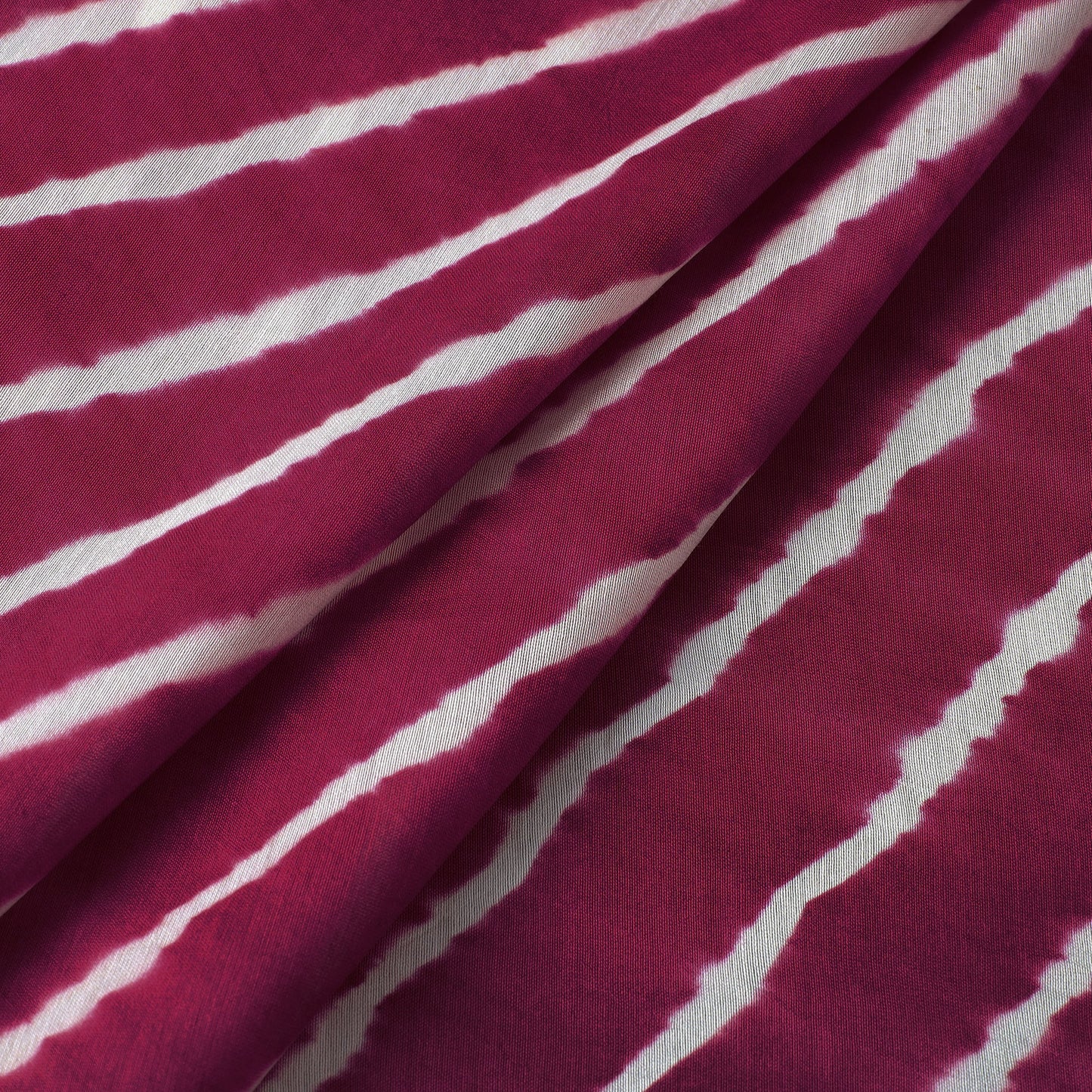 Buy Leheriya Tie-Dye Chanderi Silk Fabric 35 Online at iTokri.com